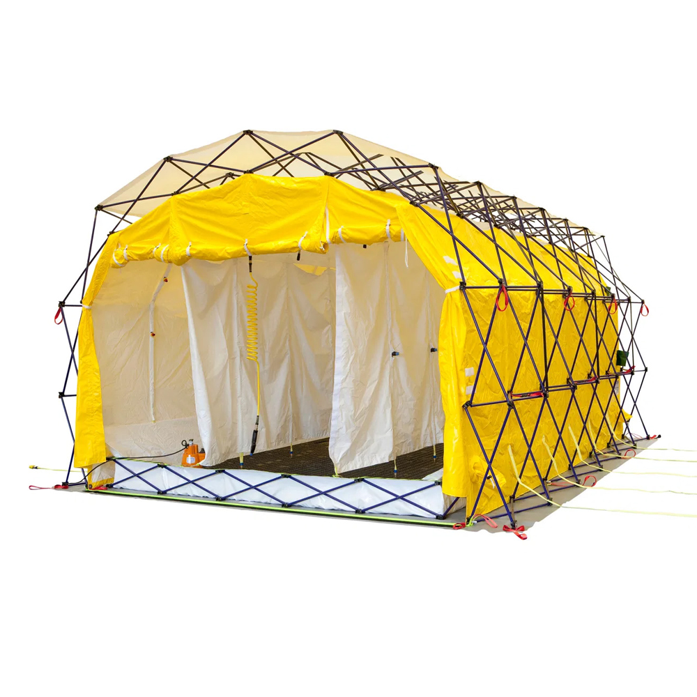 Airboss Defense Group Frame Decon Shelters and Systems