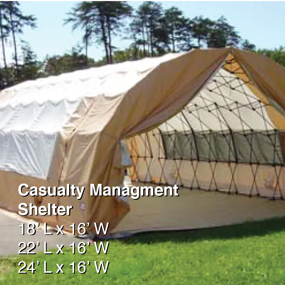 Airboss Defense Group Frame Casualty Management Shelter