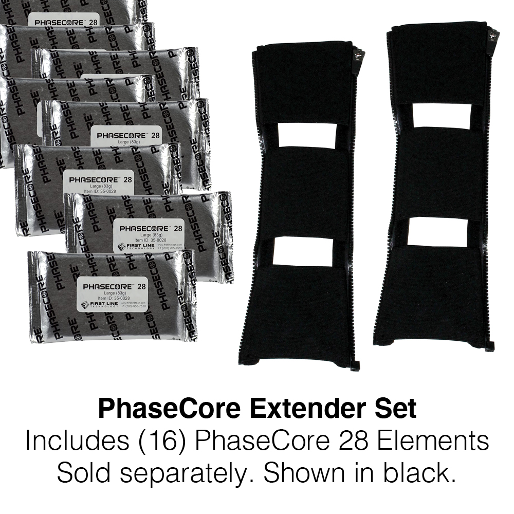 Phase Core Standard Mesh Cooling Vest: Extender set