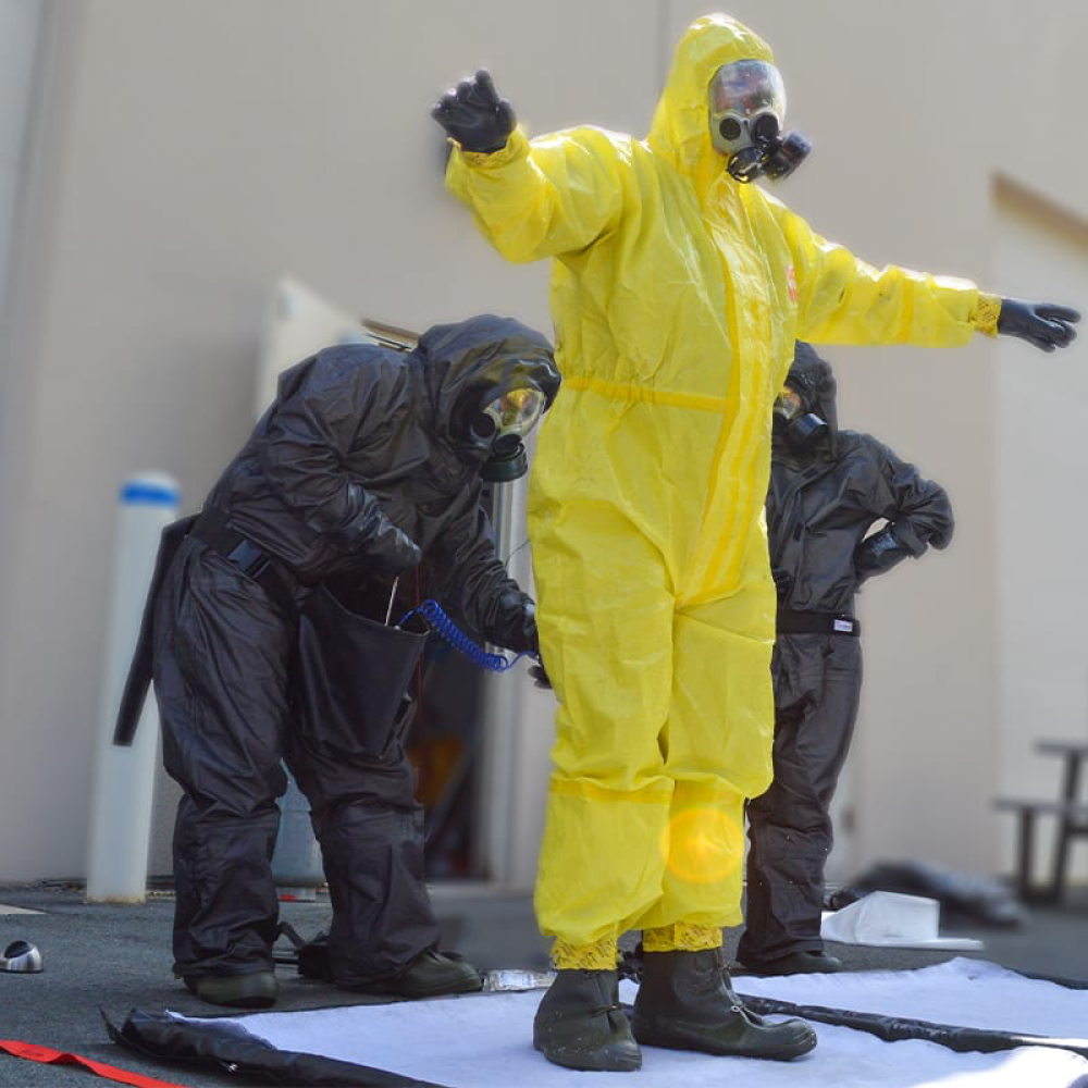 First Line Technology Enhanced Decon System (EDS) - training
