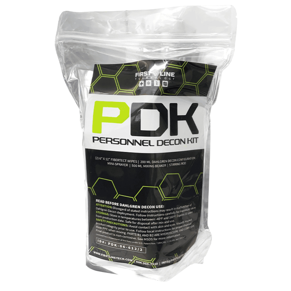 First Line Technology Personal Decon Kit (PDK) Thumbnail