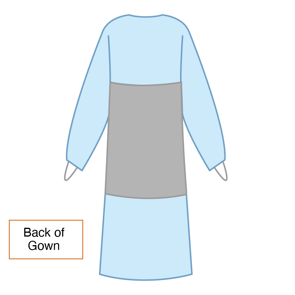 Kappler ProVent Plus Protective Wrap-around Gown Image 3