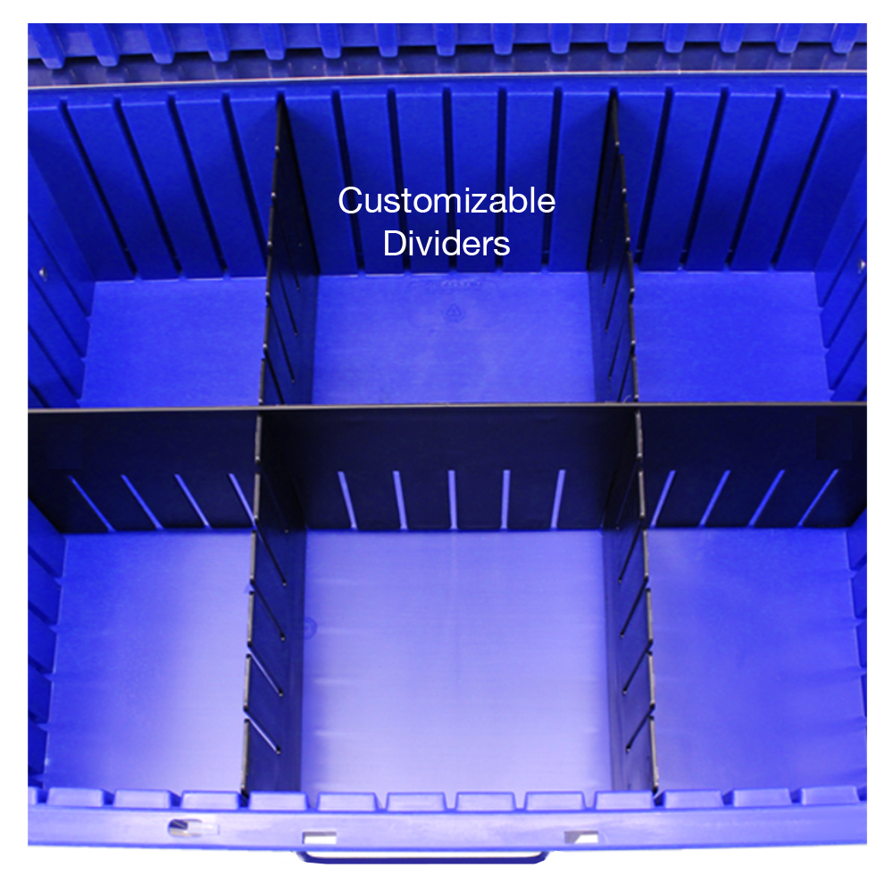 VeriCor Medical Organizer with 4 Drawers and Table Image 6